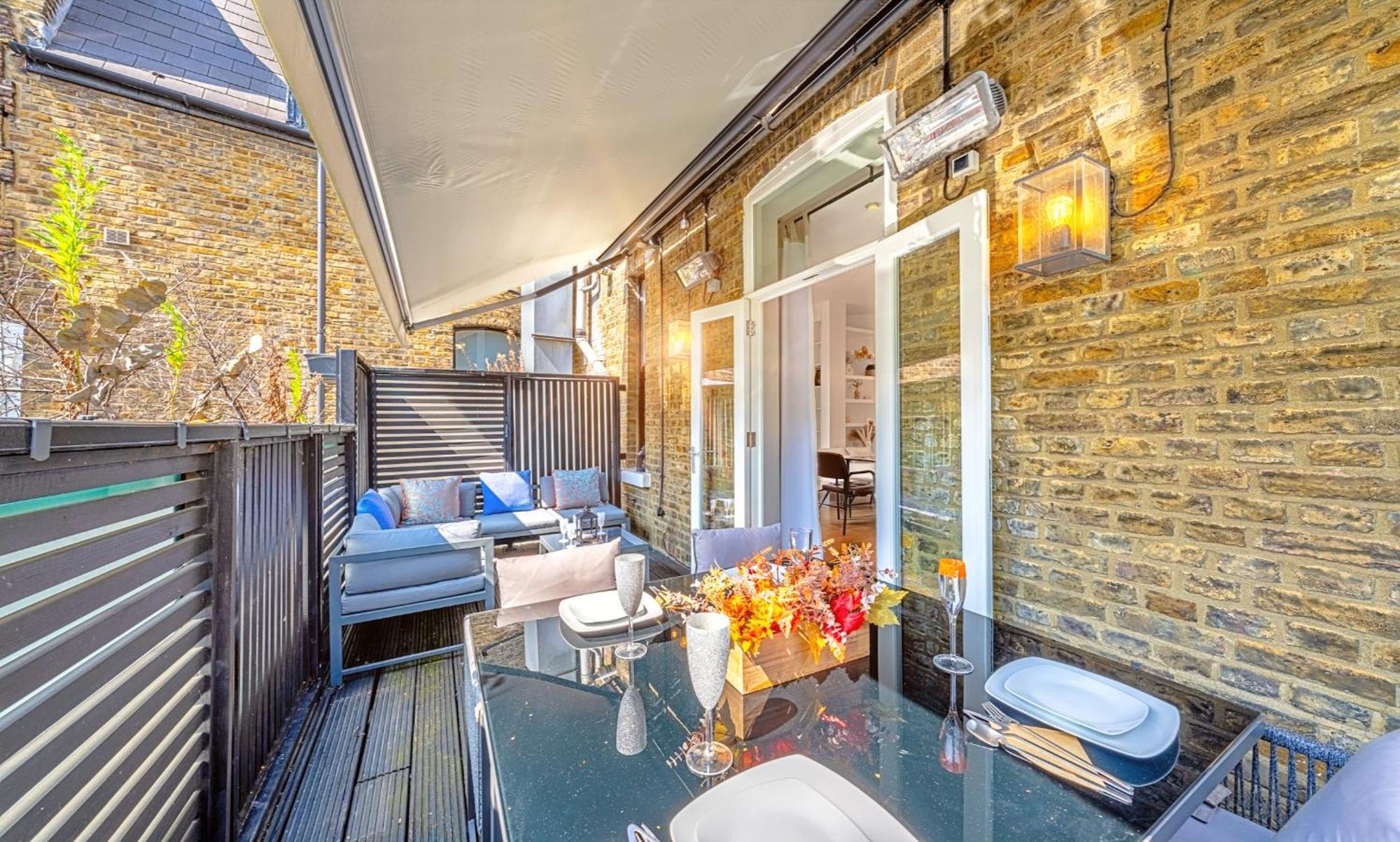 شقة Designer Victorian Flat With Large Terrace لندن المظهر الخارجي الصورة